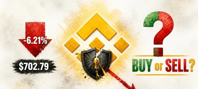 Binance $6B Hack: BNB Drops 6.2% — Buy the Dip or Exit?