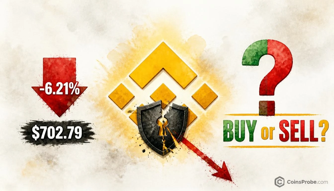 Binance $6B Hack: BNB Drops 6.2% — Buy the Dip or Exit?