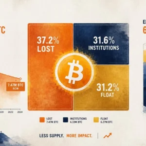 Bitcoin’s Effective Supply Is Far Smaller Than Markets Assume