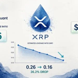 XRP Leverage Ratio on Binance Drops 26.2% — What It Means for Liquidation Risk