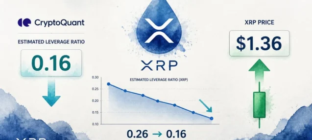 XRP Leverage Ratio on Binance Drops 26.2% — What It Means for Liquidation Risk