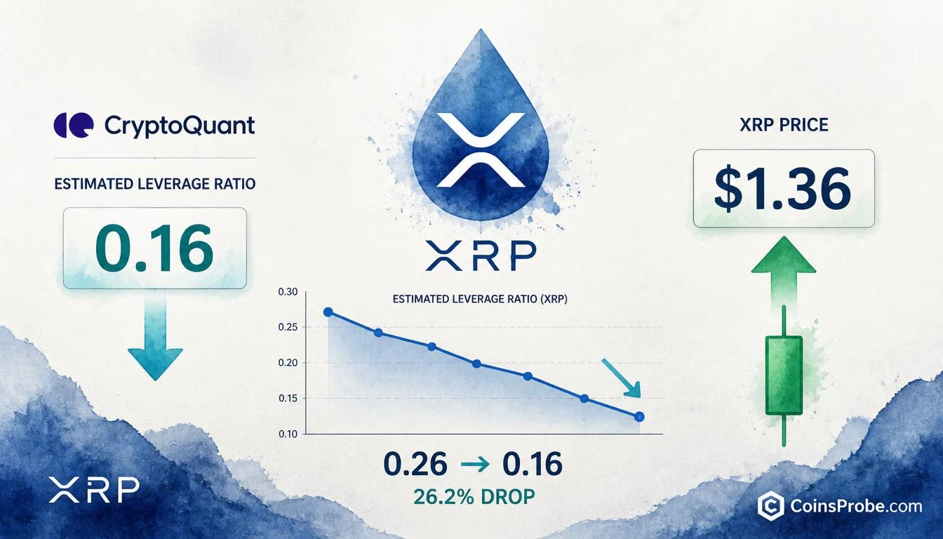 XRP Leverage Ratio on Binance Drops 26.2% — What It Means for Liquidation Risk