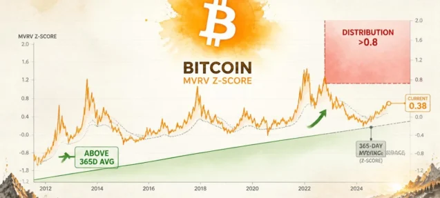 Bitcoin MVRV Z-Score Holds Above 365-Day Average — Structure Still Favors Upside