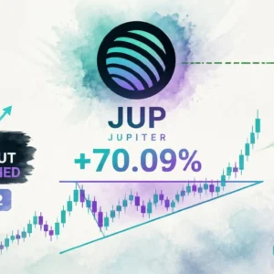 JUP Prints a 70% Gain From Pattern Breakout — Weekly Chart Flags $0.50 Next