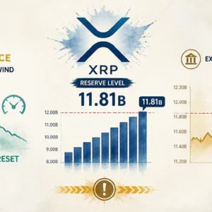 XRP Reserves Hit 11.81B Near Yearly High as Binance Leverage Unwinds