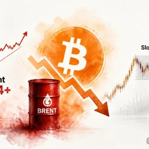 Bitcoin Faces Macro Headwind as Brent Crude Holds Above $100