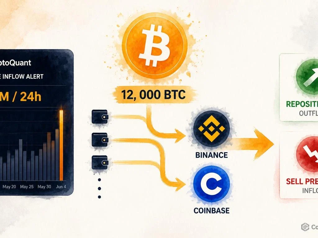 Bitcoin Exchange Inflows Hit $780M in 24 Hours — What On-Chain Data Says