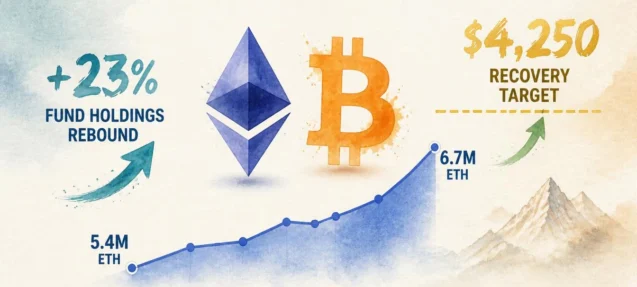 Ethereum Leads Crypto Fund Recovery — Can Holdings Reclaim Prior Highs?