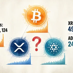 BTC, XRP, and ADA Spike in Unison — On-Chain Data Raises Manipulation Question