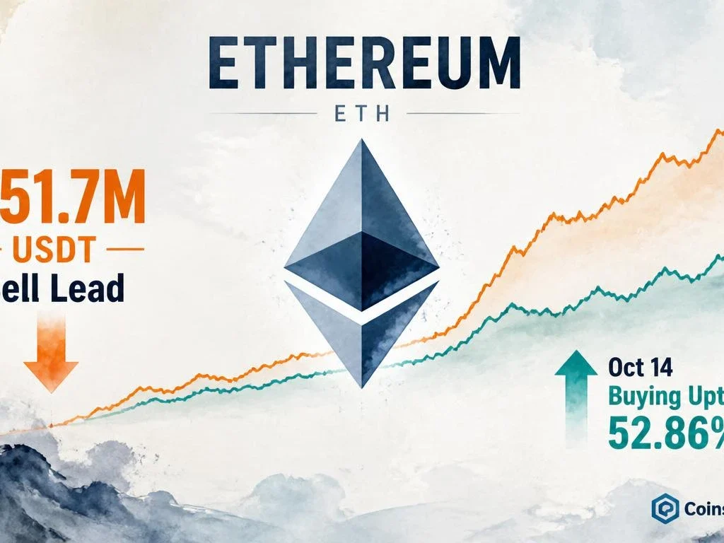 Ethereum October Spot Trading: Selling Leads by $251.7M on Binance