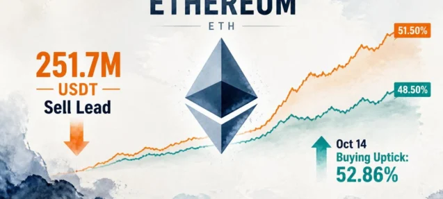 Ethereum October Spot Trading: Selling Leads by $251.7M on Binance