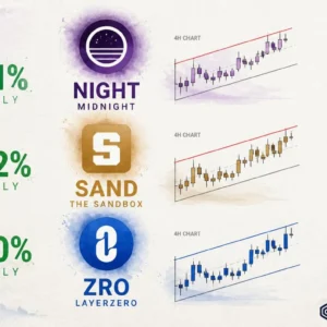 3 Altcoins Up 50%+ in One Week: NIGHT, SAND, and ZRO Signals Explained