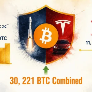 SpaceX-Tesla Merger Could Put 30,221 BTC on One Balance Sheet