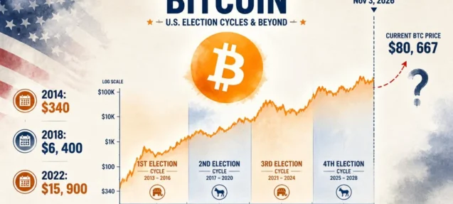Bitcoin vs US Midterm Elections — Three Cycles, One Pattern