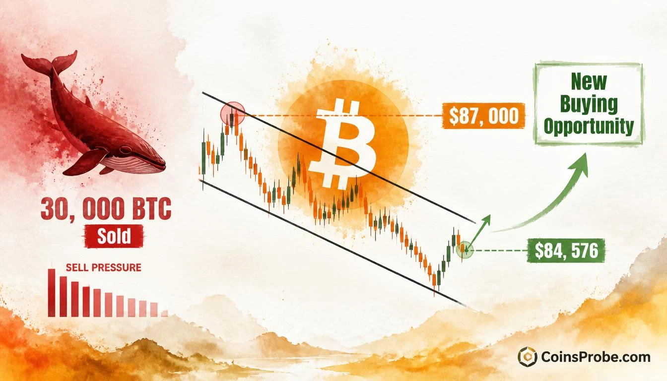 Bitcoin Whale Sell-Off at $87K — Is $84K a New Buying Opportunity?