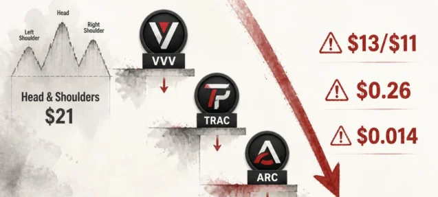 AI Agent Altcoins Losing Momentum — VVV, TRAC, and ARC Face Key Breakdown Levels