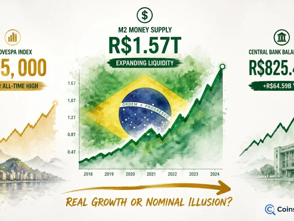 Brazil M2 Hits R$1.57T — What Monetary Expansion Means for Markets