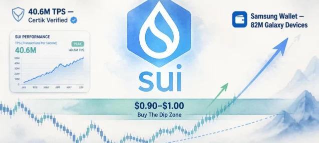 SUI Hits ‘Buy The Dip’ Zone at $0.91 — Analyst Calls Gradual Scale-In