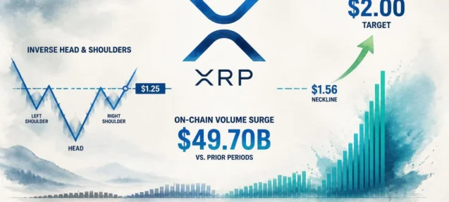 XRP: Analyst Calls the Bottom at $1.25 as On-Chain Volume Hits $49.70B