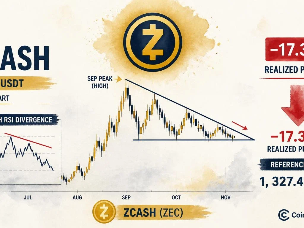 ZEC Pullback Hits the Predicted −17.35% Zone — Analyst Says 'So Far So Good'
