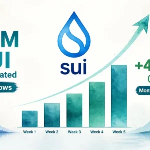SUI ETF Inflows: Five Weeks of Demand — What the Data Actually Shows