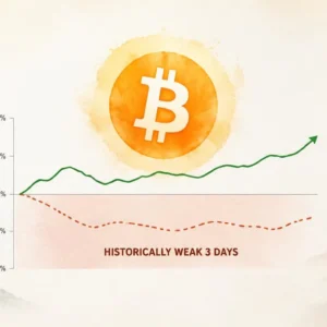 Bitcoin Beats October’s Weakest Stretch — Up 1.86% Where History Drops 0.66%
