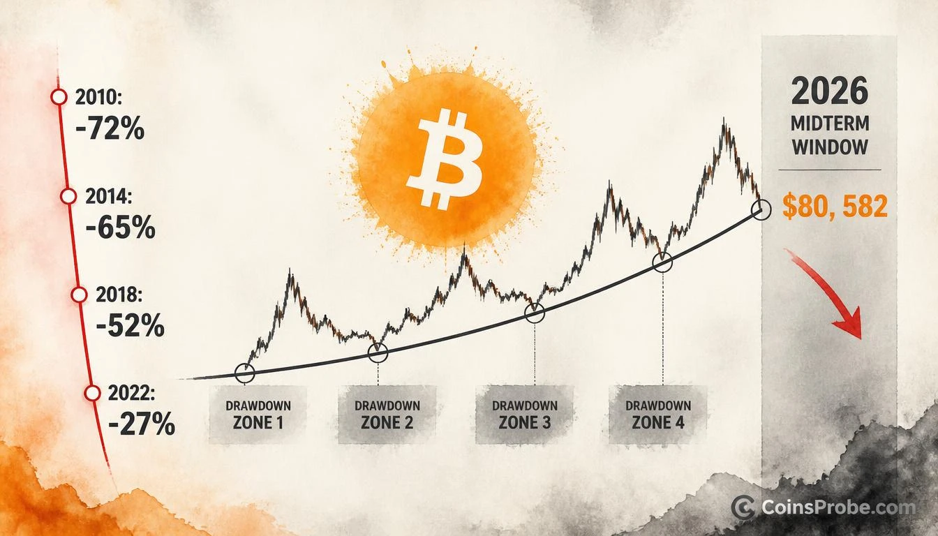 Bitcoin’s Midterm Election Curse — Four Cycles, Four Crashes