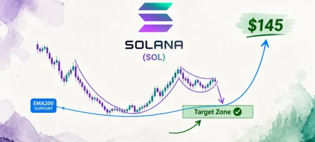 SOL Reaches the Target Zone — Cup-and-Handle Sets Up Bounce to $145