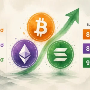 CryptoQuant Analyst Consensus: BTC 82.5%, ETH 84.4%, SOL 92.9% Bullish