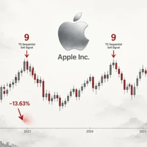 Apple Prints TD Sequential Sell 9 — Last Two Led to 15.66% and 13.63% Corrections