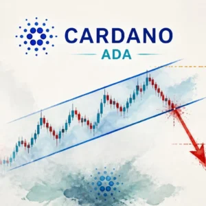 Cardano Breaks Below Rising Channel — $0.166 in Focus After SuperTrend Flip