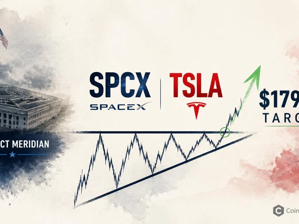 Elon Musk Returns to Pentagon — SPCX Breaks Ascending Triangle, TSLA in Focus