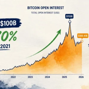 Crypto Open Interest Up 570% Since 2021 — What $100B in Derivatives Means