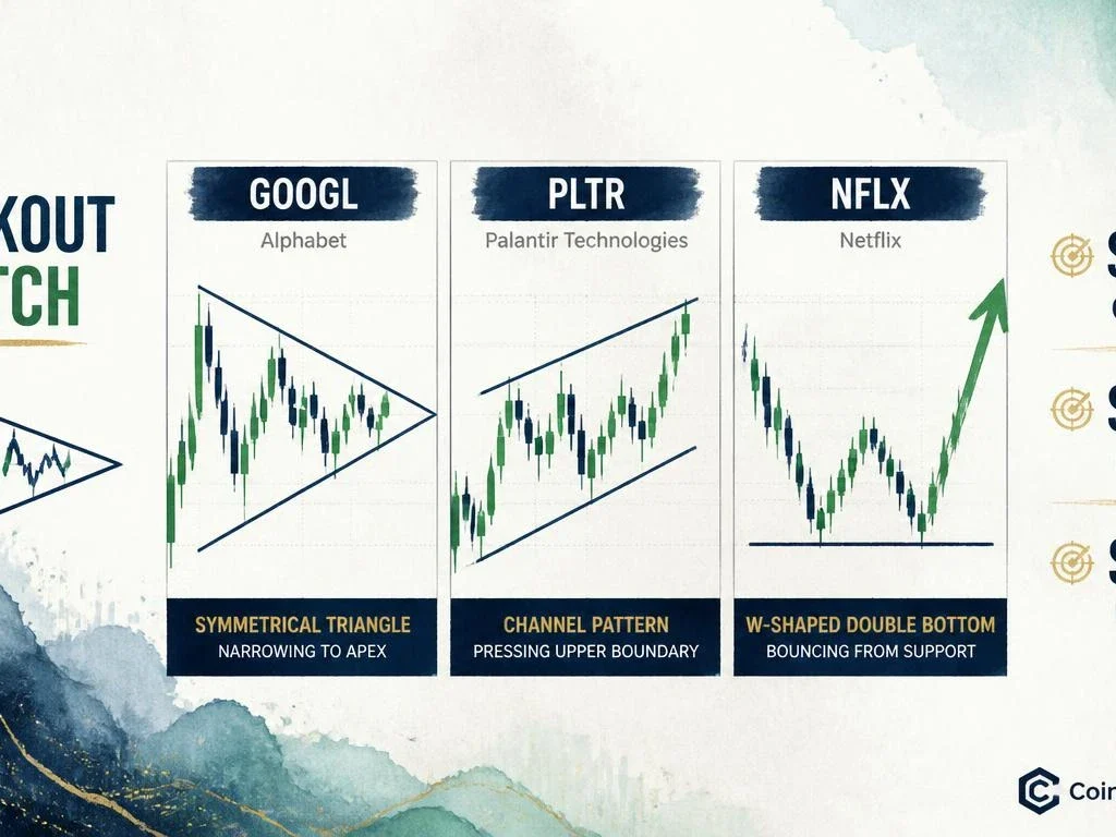 GOOGL, PLTR, NFLX: Three Breakout Setups Analyst Is Watching This Friday