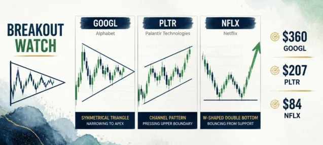 GOOGL, PLTR, NFLX: Three Breakout Setups Analyst Is Watching This Friday