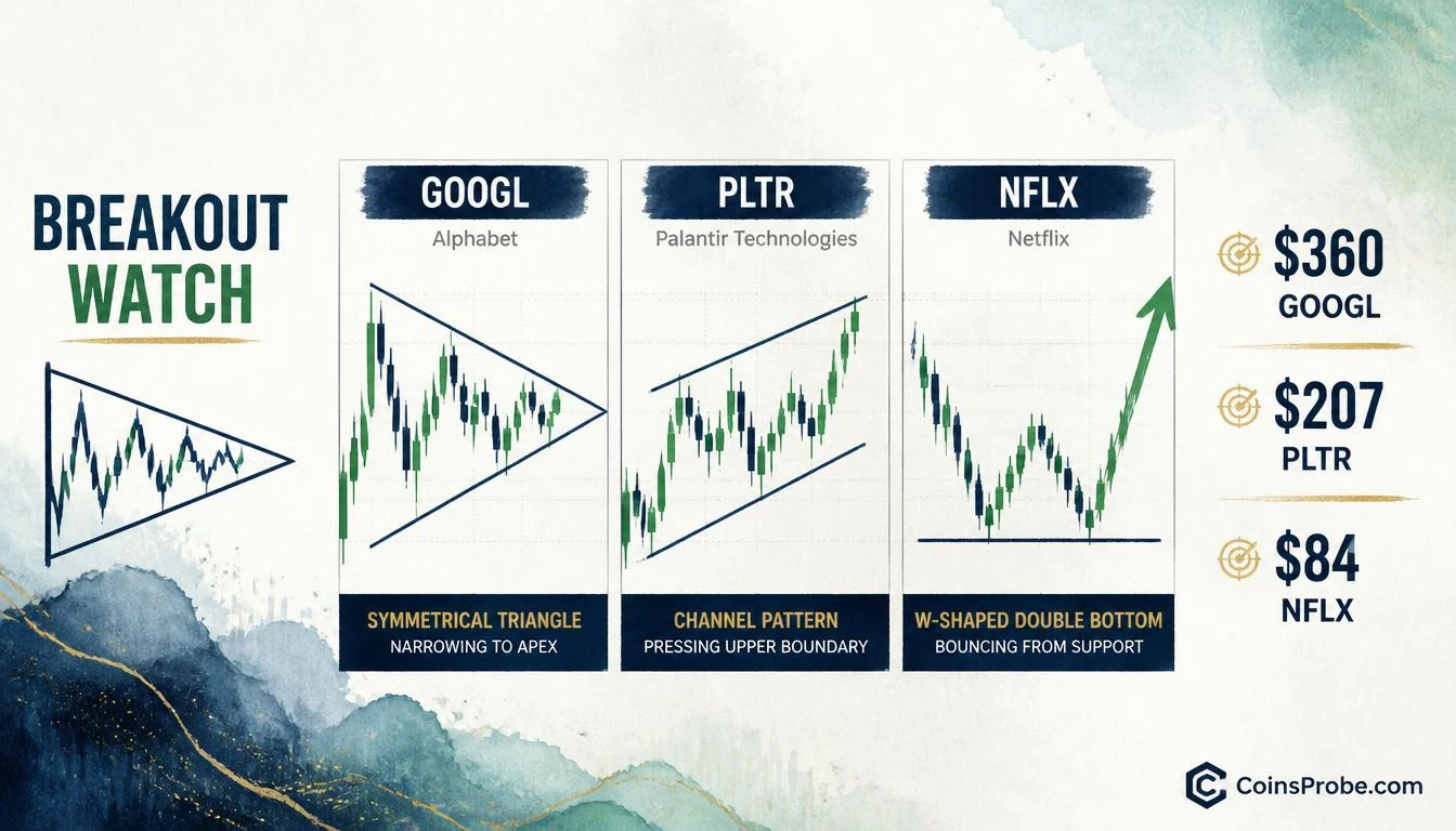 GOOGL, PLTR, NFLX: Three Breakout Setups Analyst Is Watching This Friday