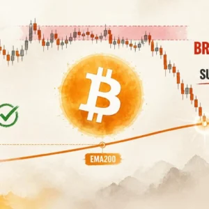 Bitcoin Hits the EMA200 — @CryptoBullet1’s Predicted Target Reached at $77,676