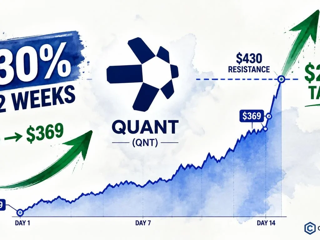 Quant (QNT) Surges 530% in Two Weeks — Analyst Targets $2,000