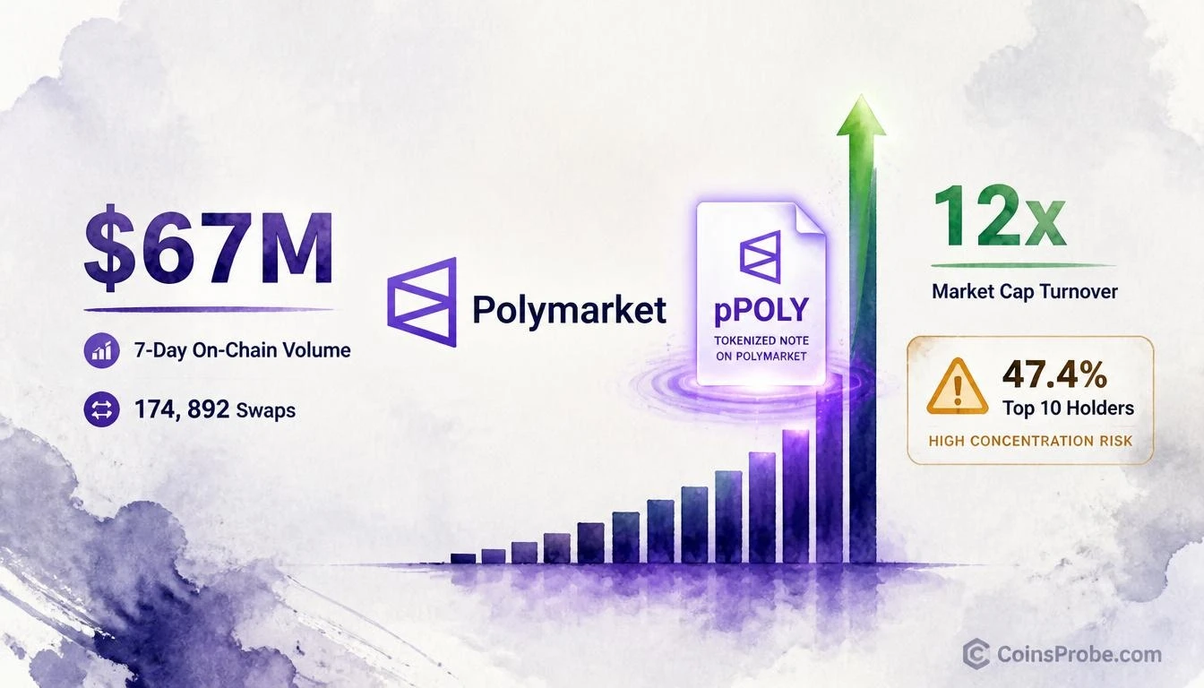 pPOLY: Polymarket’s Tokenized Pre-IPO Note Trades 12x Market Cap in 7 Days
