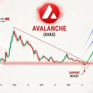 AVAX Retests Long-Term Support — Liquidity Grab Precedes Targets at $65 and $147