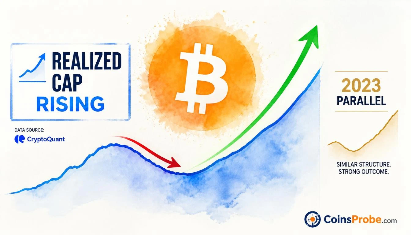 Bitcoin Realized Cap Is Rising Again — But Follow-Through Is Everything