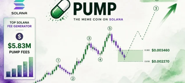 PUMP Prints 1–5 Elliott Wave Impulse — Analyst Eyes $0.002270–$0.003460 Buy Zone