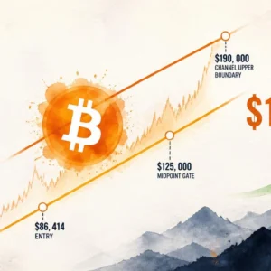 Bitcoin Rising Channel Eyes $190K — BTC, ETH, XRP, SOL Full Cycle Map
