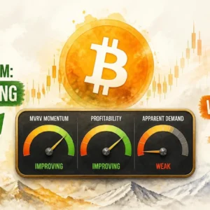 Bitcoin MVRV Momentum Improves — Apparent Demand Remains the Missing Piece