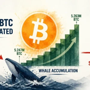 Bitcoin Whales Added 16,010 BTC During the Dip — $84,569 Is the Line