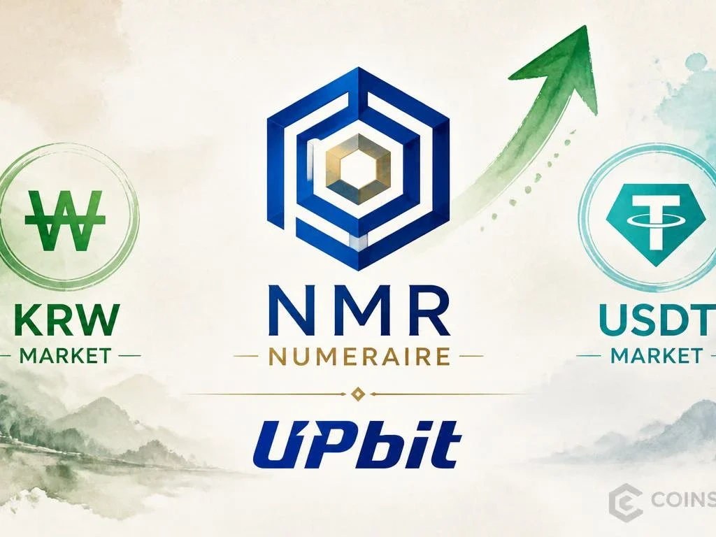 Numeraire (NMR) Lists on Upbit — KRW and USDT Markets Open October 6