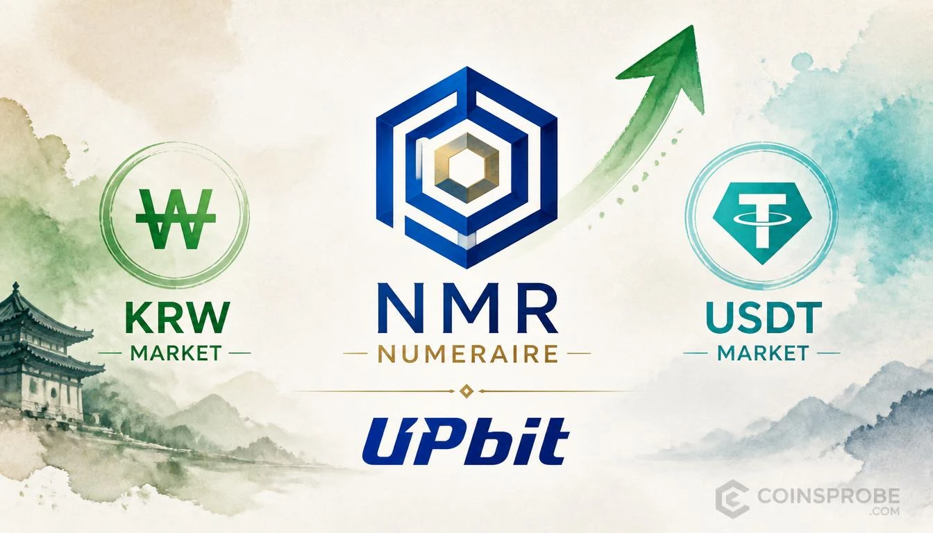 Numeraire (NMR) Lists on Upbit — KRW and USDT Markets Open October 6