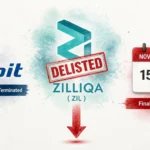 Upbit to Delist Zilliqa (ZIL) — Trading Support Ends November 16, 2026