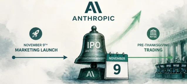 Anthropic Eyes November IPO — Trading Could Begin Before Thanksgiving