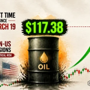 Brent Crude Surges Above $117 for First Time Since March — Iran Strike Fears